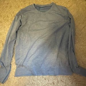 Light Blue size 10 lululemon Swiftly tech longsleeve